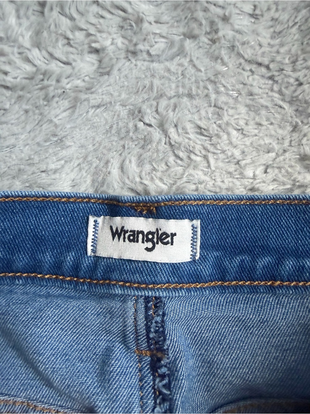 Blue Denim Mini Skirt - Picture 2 of 4